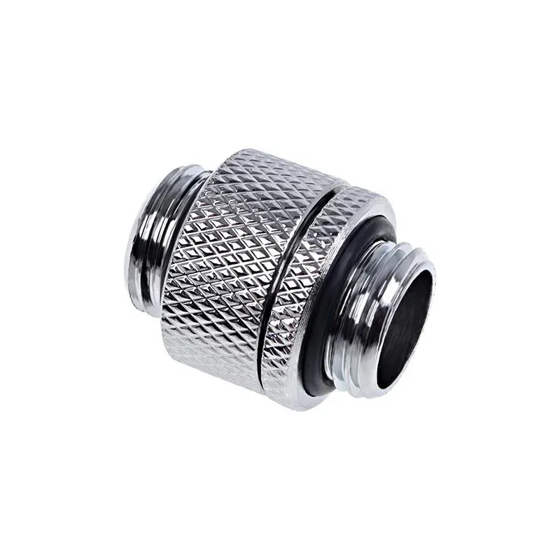 Адаптер съединител с външна резба Alphacool, Въртящ се, G1/4, Сребрист