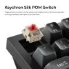 Безжична механичка клавиатура Keychron Q6 Ultra 8K Black - Silk POM Switch Brown Безжична механичка клавиатура Keychron Q6 Ultra 8K Black - Silk POM Switch Brown
