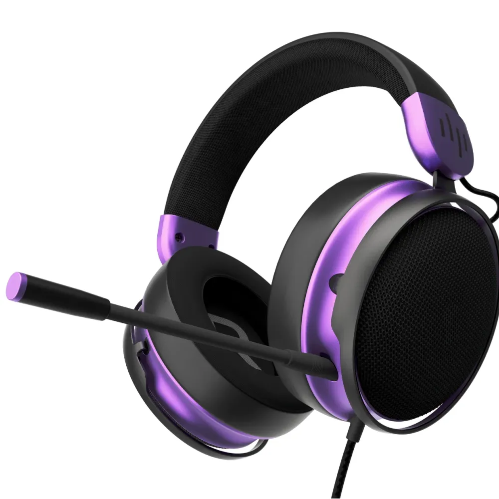 Геймърски слушалки Dark Project Sono Wired - Black/Violet Геймърски слушалки Dark Project Sono Wired - Black/Violet