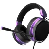 Геймърски слушалки Dark Project Sono Wired - Black/Violet Геймърски слушалки Dark Project Sono Wired - Black/Violet