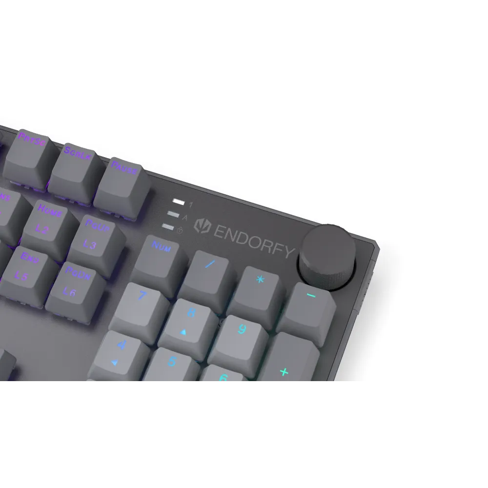 Endorfy механична клавиатура Thock V2 Full Size, PBT, Endorfy Red switch, US Layout