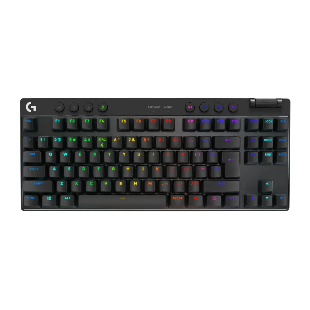 Геймърска механична клавиатура Logitech G Pro X TKL Lightspeed Tactile Switch