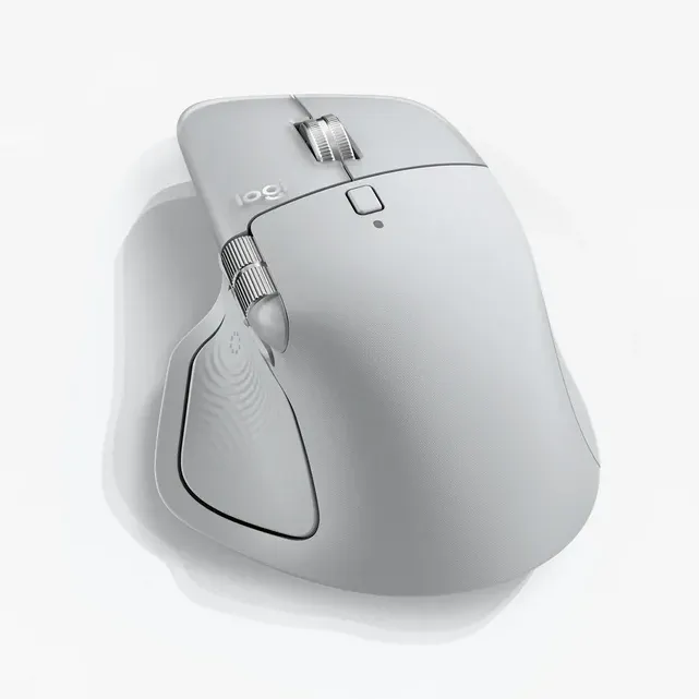 Безжична лазерна мишка LOGITECH MX MASTER 4 Pale Gray