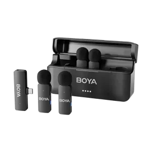 Безжична микрофонна система BOYA BY-V4U - USB-C