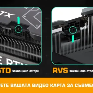 EZDIY-FAB адаптер за видеокарта 12VHPWR 600W - RVS 180° Black