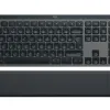 Kлавиатура Logitech MX Keys S, Bluetooth, Illuminated, Подложка за китка, Черна