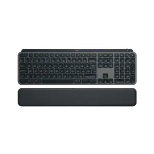Kлавиатура Logitech MX Keys S, Bluetooth, Illuminated, Подложка за китка, Черна