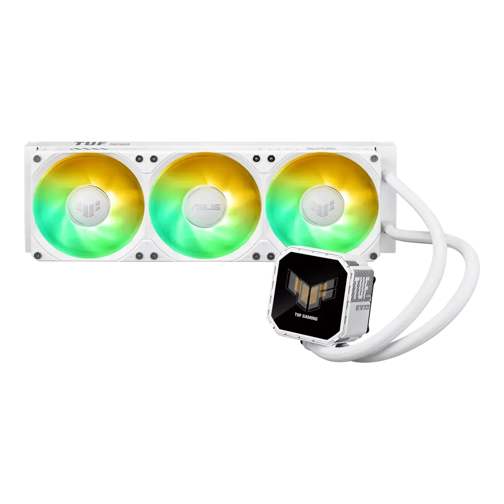 Охладител за процесор ASUS TUF Gaming LC III 360 ARGB LCD White Edition