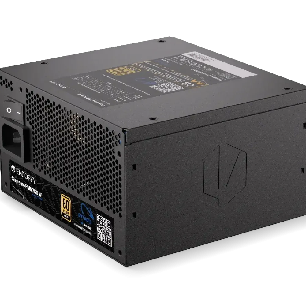 Захранващ блок Endorfy Supremo FM6 750W 80+ Gold, PCIe 5.1 - Fully Modular