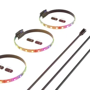 Комплект 3 бр. ARGB LED Ленти HYTE LS10 - 330 mm