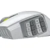 Геймърскa оптична мишка CORSAIR SCIMITAR ELITE WIRELESS SE White, 33000 DPI