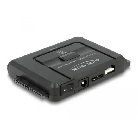 Конвертор Delock, USB 5 Gbps - SATA 6 Gb/s / IDE 40 pin / IDE 44 pin, backup функция