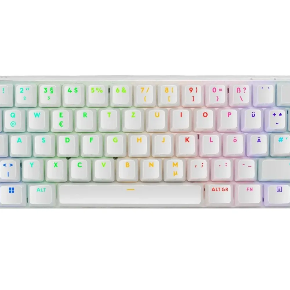 Геймърска клавиатура Logitech Pro X 60 Tactile White