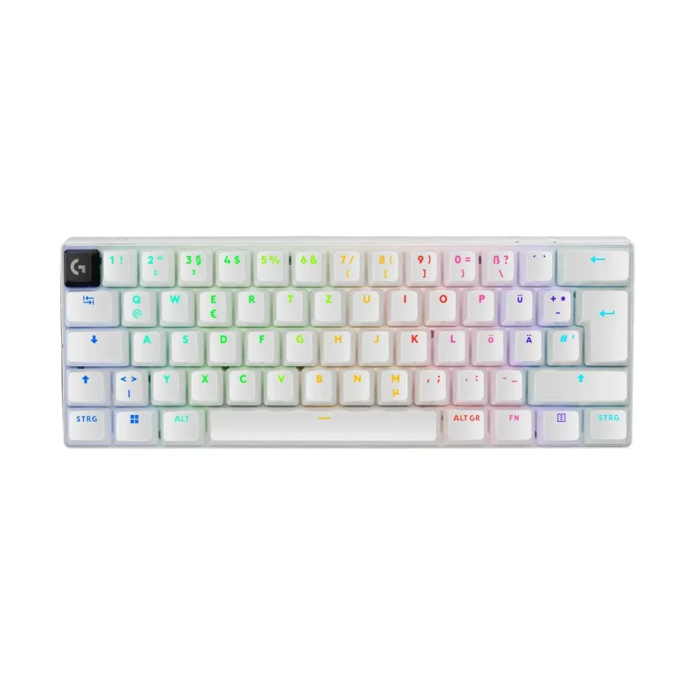 Геймърска клавиатура Logitech Pro X 60 Tactile White