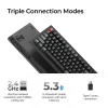 Безжична механичка клавиатура Keychron V6 Ultra 8K - Silk POM Switch Banana Безжична механичка клавиатура Keychron V6 Ultra 8K - Silk POM Switch Banana