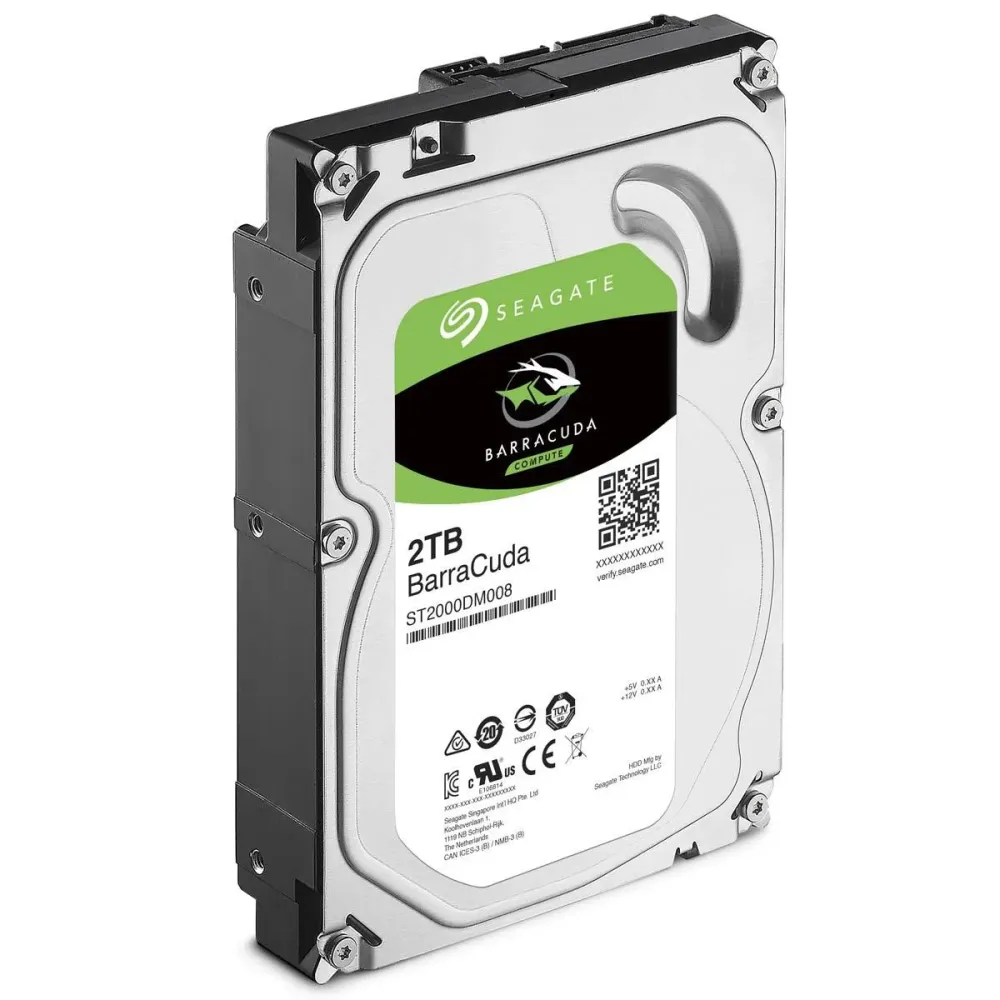 Хард диск SEAGATE BarraCuda, 2TB, 256MB, 7200 rpm, SATA 3, ST2000DM008 Хард диск SEAGATE BarraCuda, 2TB, 256MB, 7200 rpm, SATA 3, ST2000DM008