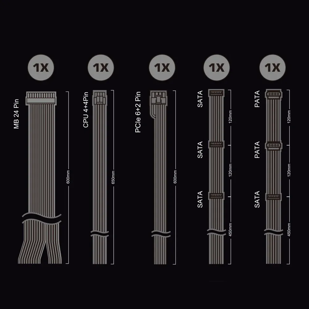 Захранващ блок ASRock PRO-650B 650W 80+ Bronze ATX 3.1