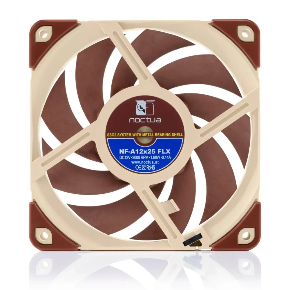 Вентилатор Noctua NF-A12x25 FLX, 120 mm Вентилатор Noctua NF-A12x25 FLX, 120 mm