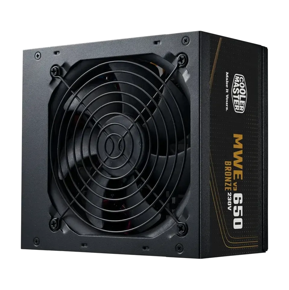 Захранващ блок Cooler Master MWE Gold V3 650W 80+ Bronze, ATX 3.1 Захранващ блок Cooler Master MWE Gold V3 650W 80+ Bronze, ATX 3.1