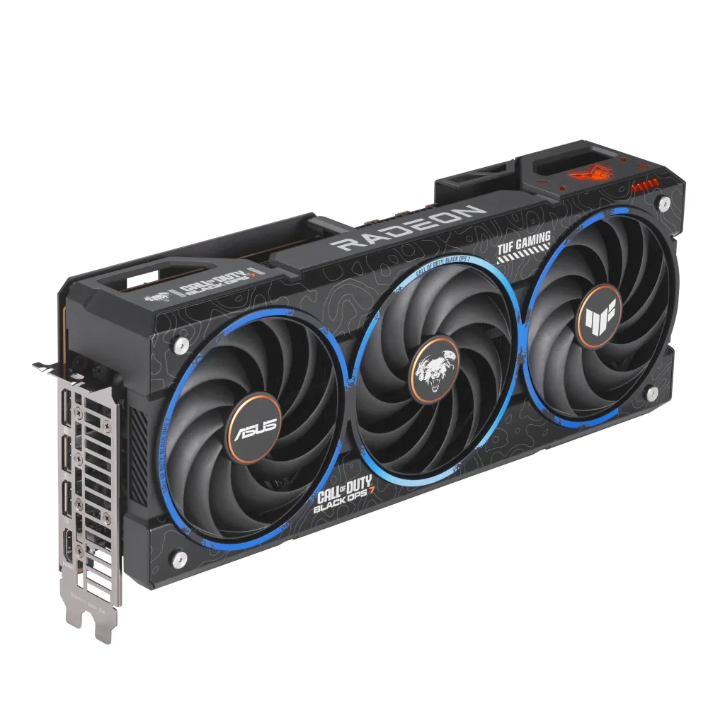 Видео карта ASUS TUF GAMING RADEON RX 9070 XT COD BO7 Speical Edition OC 16GB GDDR6 Видео карта ASUS TUF GAMING RADEON RX 9070 XT COD BO7 Speical Edition OC 16GB GDDR6