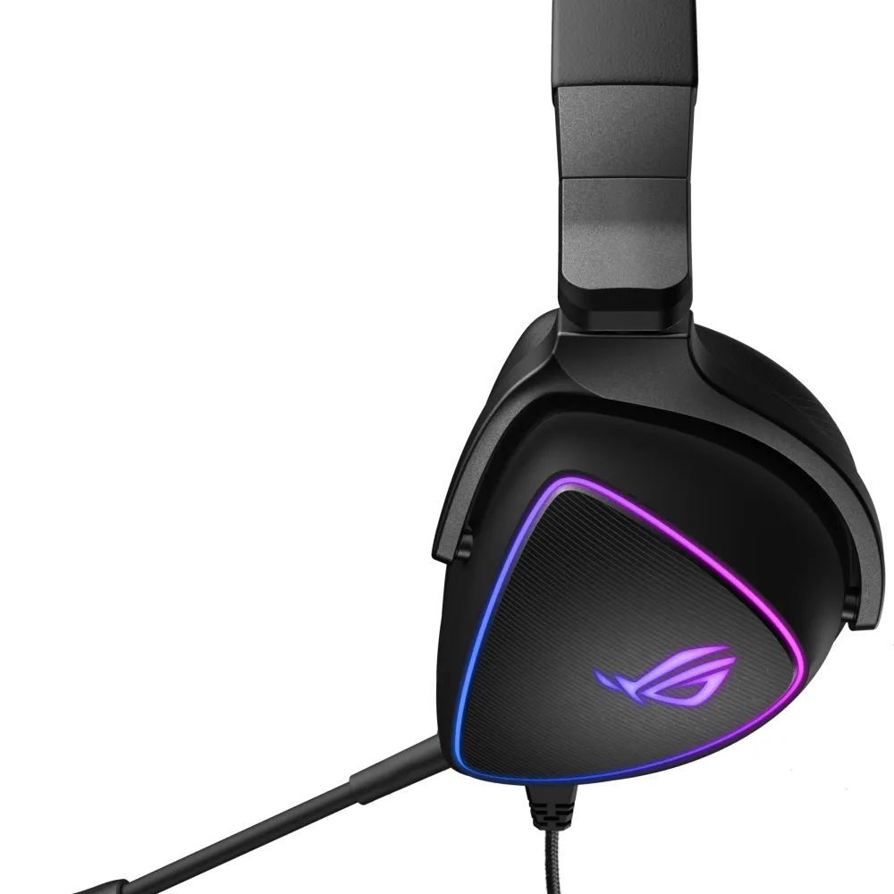 Геймърски слушалки ASUS ROG Delta S, USB-C, Aura Sync RGB