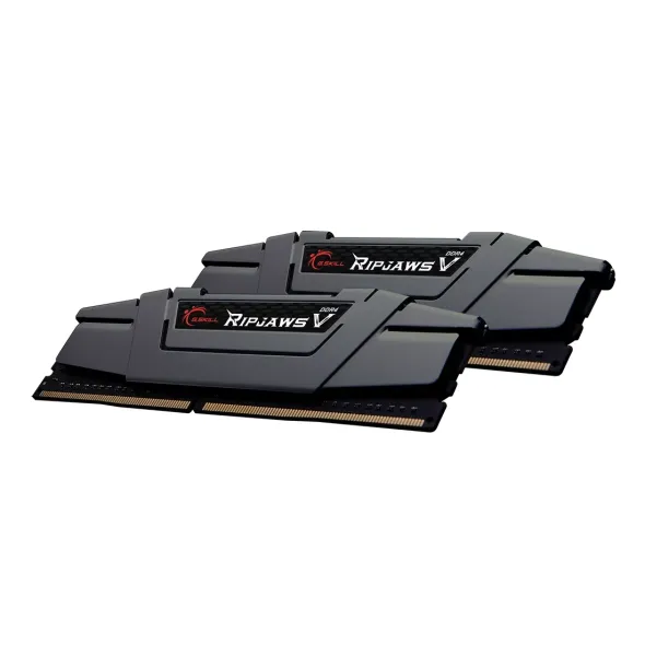 Памет G.SKILL Ripjaws V Dark Gray 16GB(2x8GB) DDR4 3200MHz F4-3200C16D-16GVGB Памет G.SKILL Ripjaws V Dark Gray 16GB(2x8GB) DDR4 3200MHz F4-3200C16D-16GVGB