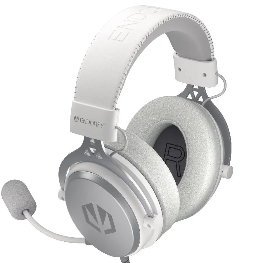 Геймърски слушалки ENDORFY Viro - Onyx White