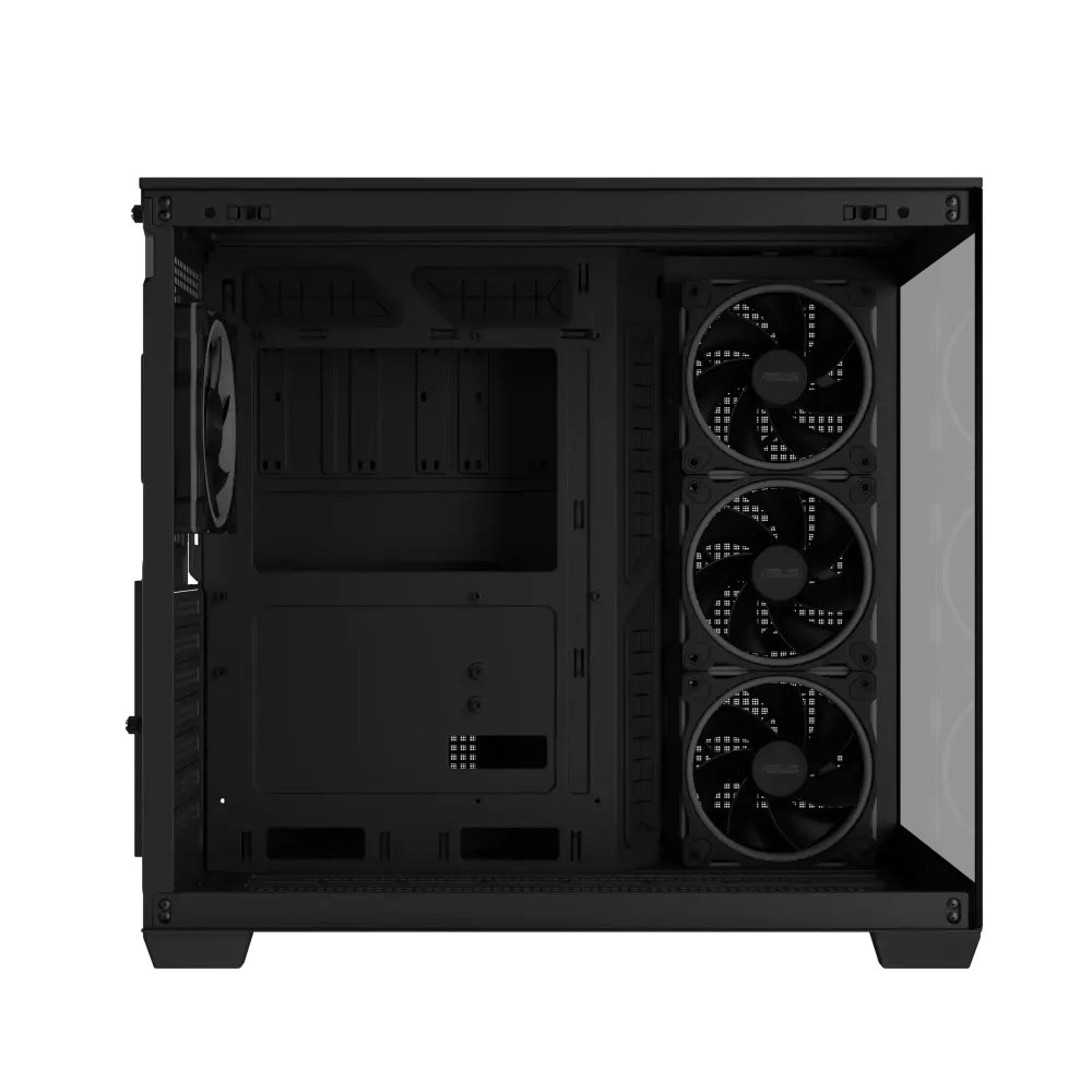 Кутия ASUS A32 PLUS Tempered Glass + 4 ARGB Вентилатора - Black