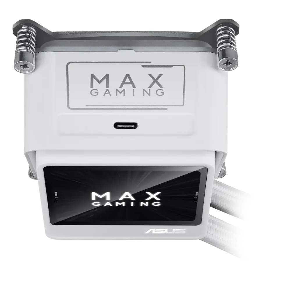 Охладител за процесор ASUS MAX Gaming LC 360 ARGB LCD White Edition