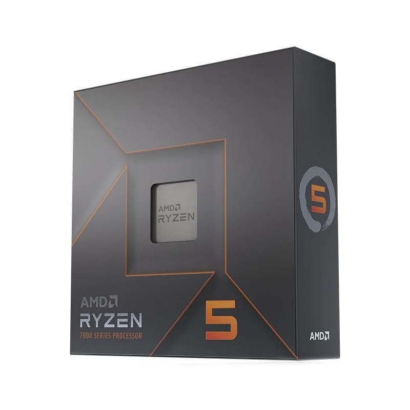 Процесор AMD RYZEN 5 7600X, 6-Core, 4.7 GHz, 32MB, 105W, AM5, BOX, No Cooler