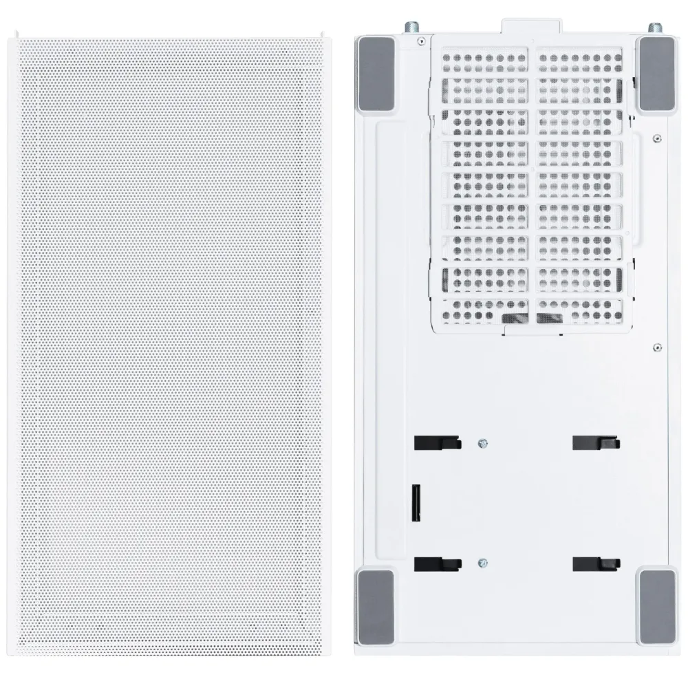 Кутия Lian-Li SUP01W Mid-Tower, Tempered Glass, Бяло