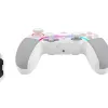 Геймърски контролер A4tech Bloody GPW70, Жичен и безжичен, RGB, Бял