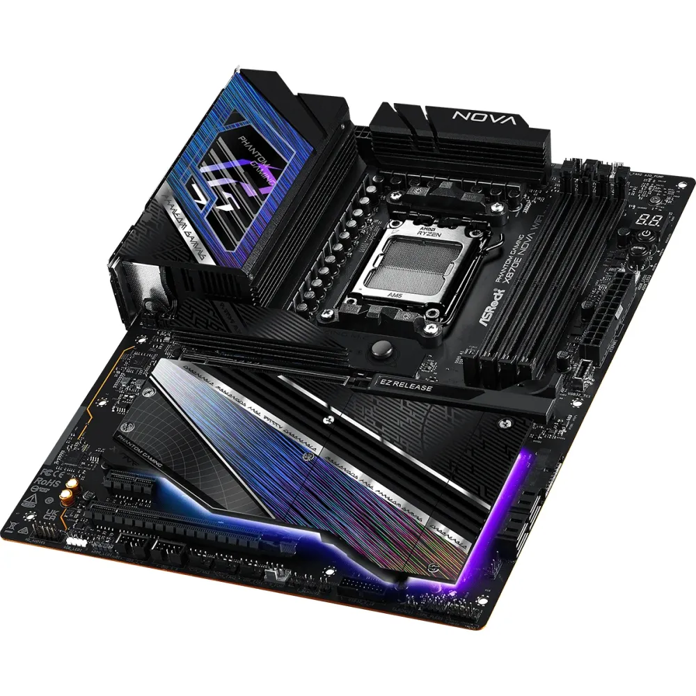 Дънна платка ASROCK X870E PG NOVA WIFI, Socket AM5 Дънна платка ASROCK X870E PG NOVA WIFI, Socket AM5