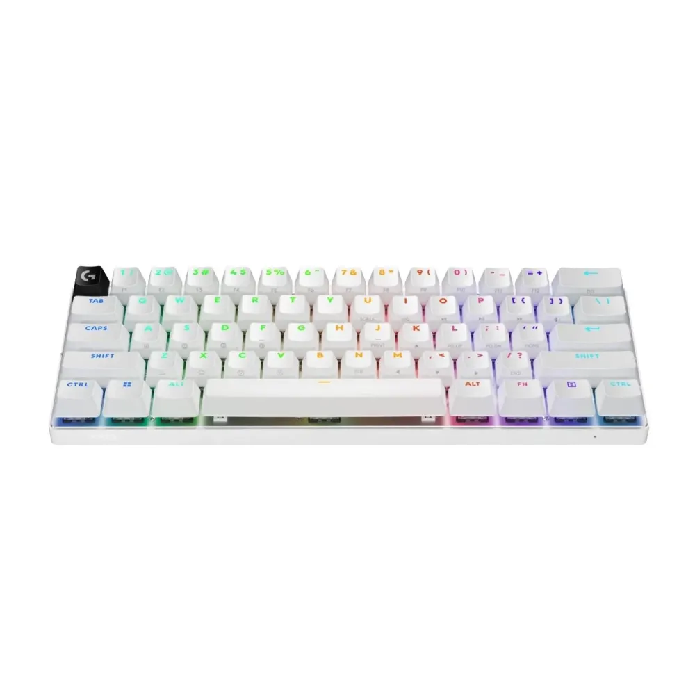 Геймърска клавиатура Logitech Pro X 60 Tactile White