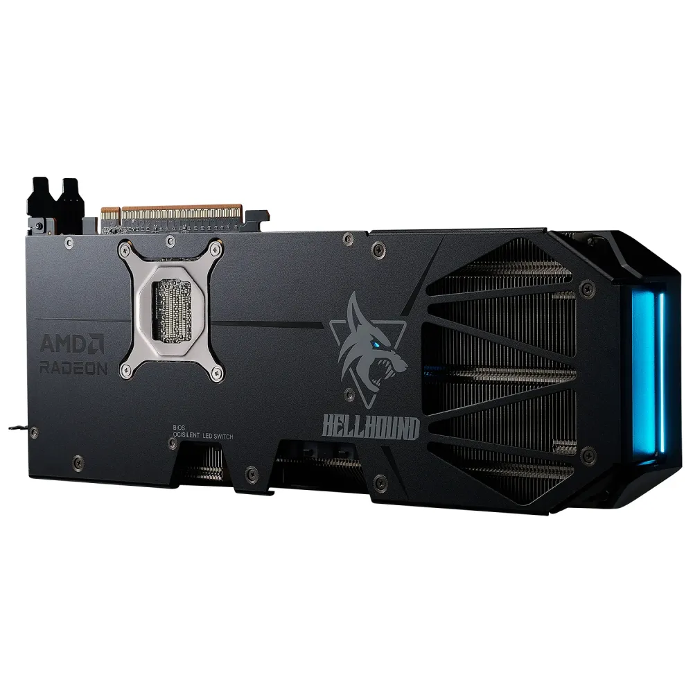 Видео карта PowerColor Radeon RX 9070 GRE Hellhound 12GB GDDR6 Видео карта PowerColor Radeon RX 9070 GRE Hellhound 12GB GDDR6