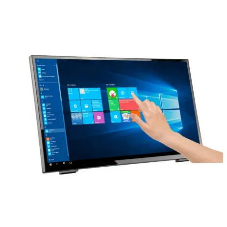 Тъч монитор HANNSPREE HT248PPB, LED, 23.8 inch, Wide, Full HD, D-Sub, HDMI, DP, Черен Тъч монитор HANNSPREE HT248PPB, LED, 23.8 inch, Wide, Full HD, D-Sub, HDMI, DP, Черен