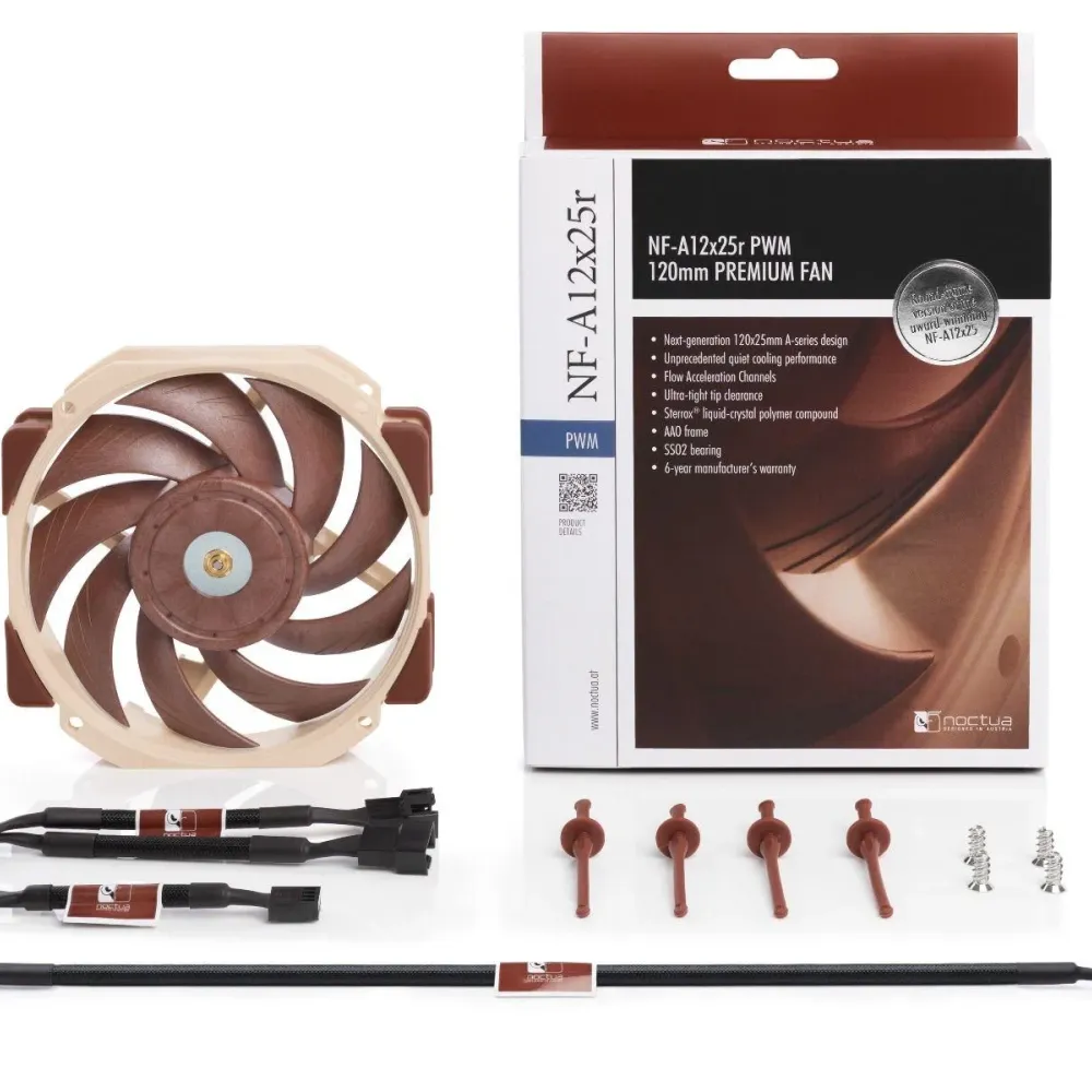 Вентилатор Noctua 120mm NF, A12x25R-PWM Вентилатор Noctua 120mm NF, A12x25R-PWM