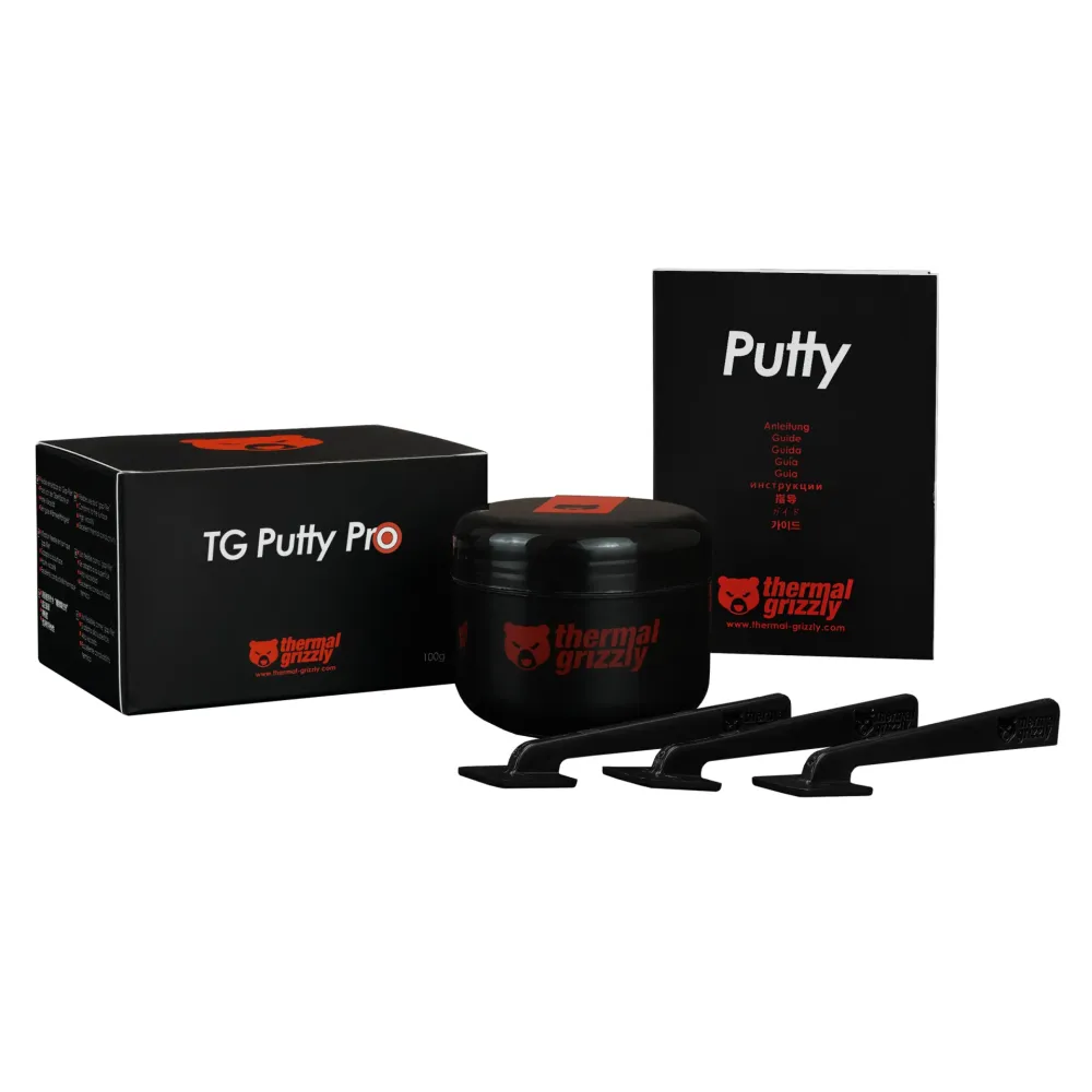 Термопроводяща паста Thermal Grizzly Putty Pro - 100g