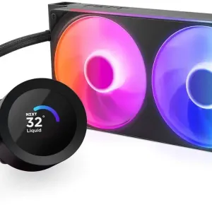 Охладител за процесор NZXT Kraken Plus 240 RGB LCD Display - Black