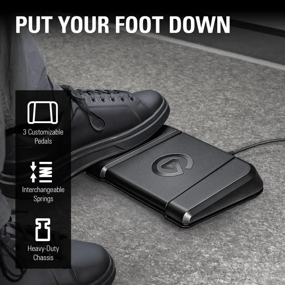 Контролер Elgato Stream Deck Pedal Контролер Elgato Stream Deck Pedal