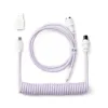Кабел за клавиатура Keychron Coiled Aviator Light Purple Кабел за клавиатура Keychron Coiled Aviator Light Purple
