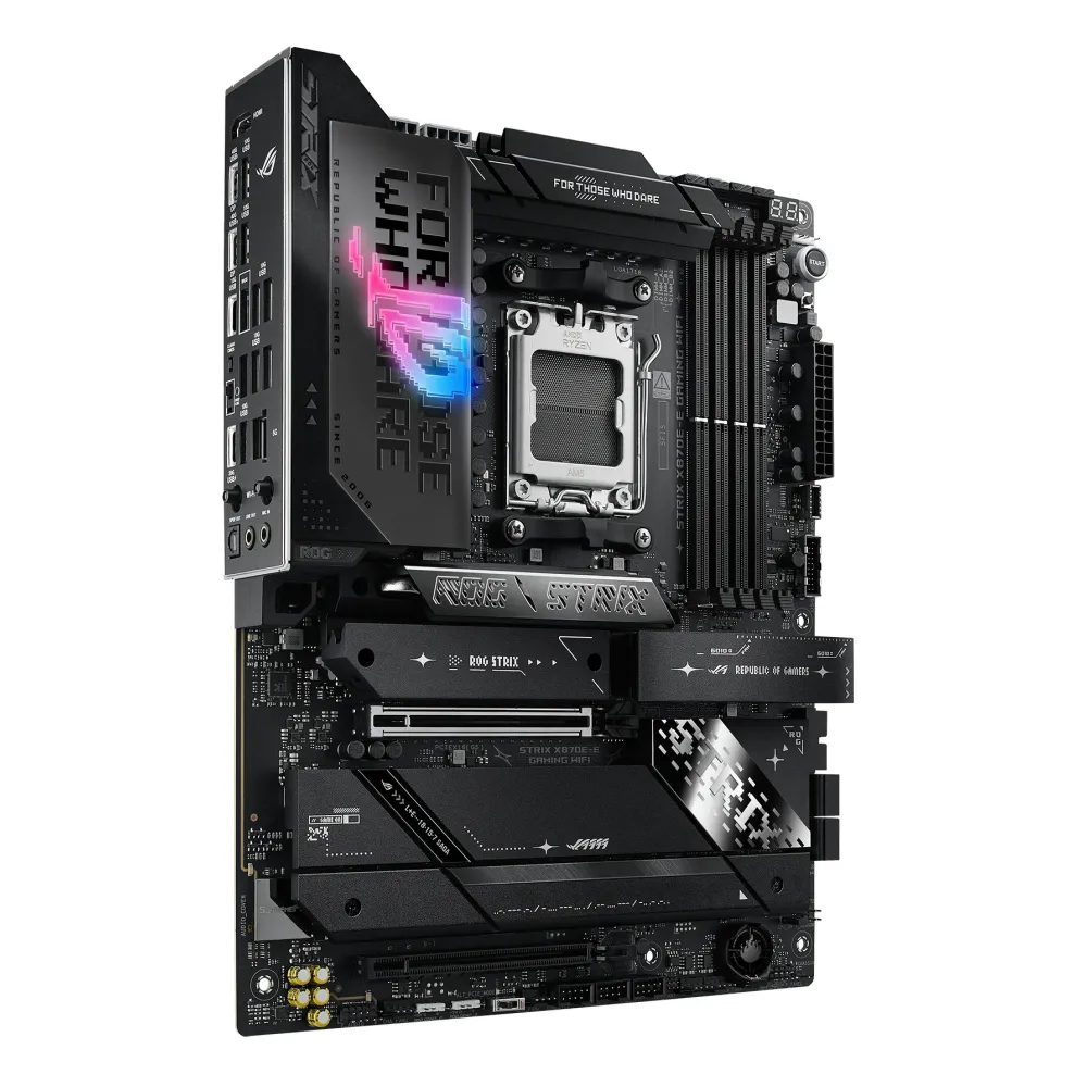 Дънна платка ASUS ROG STRIX X870E-E GAMING WIFI AM5 DDR5 Дънна платка ASUS ROG STRIX X870E-E GAMING WIFI AM5 DDR5