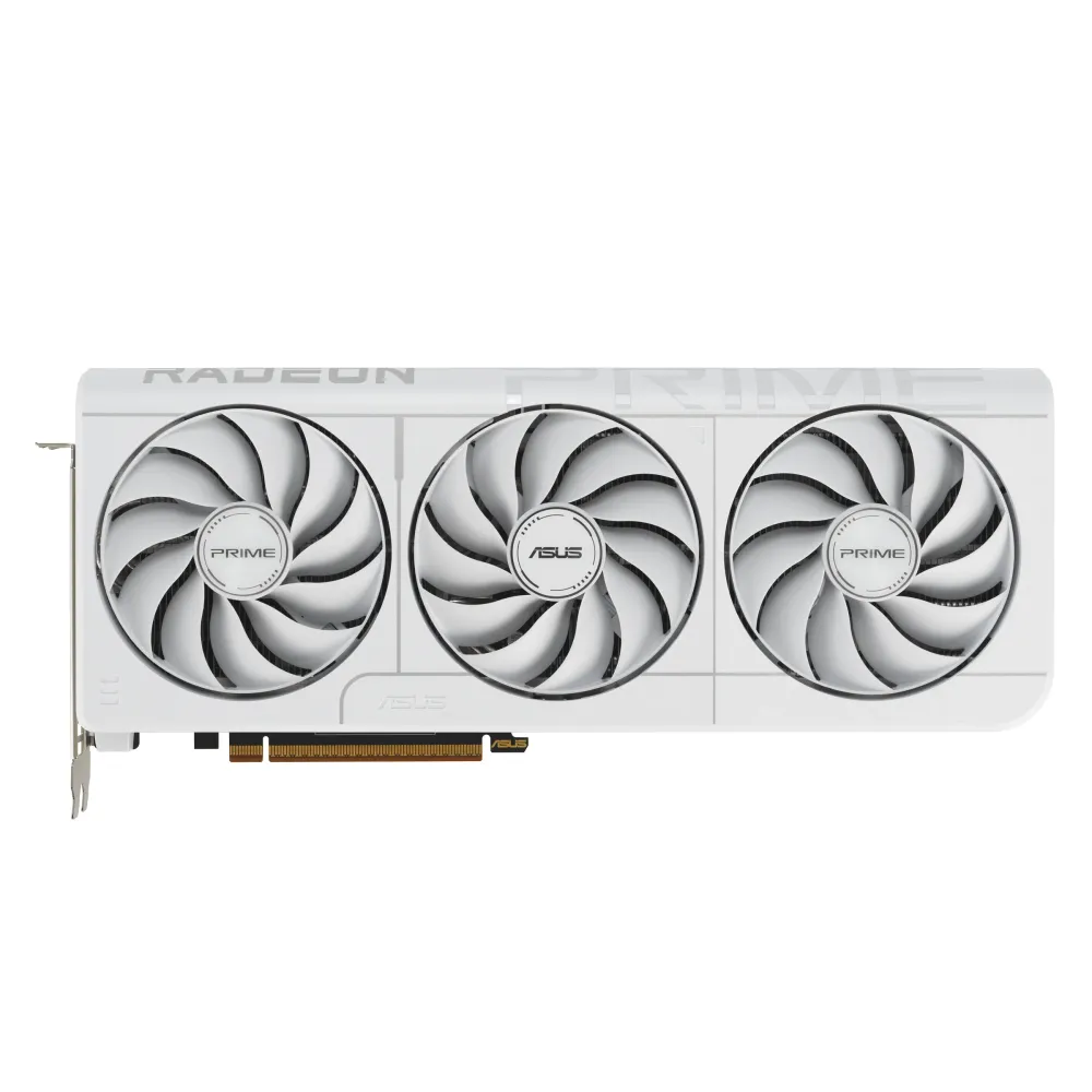 Видео карта ASUS PRIME RADEON RX 9070 XT White OC 16GB GDDR6