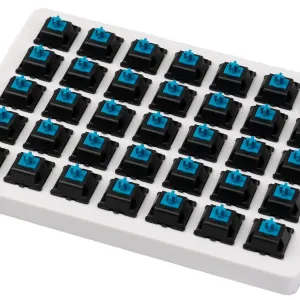 Суичове за механична клавиатура Keychron Cherry MX, Blue, Switch Set 35 броя