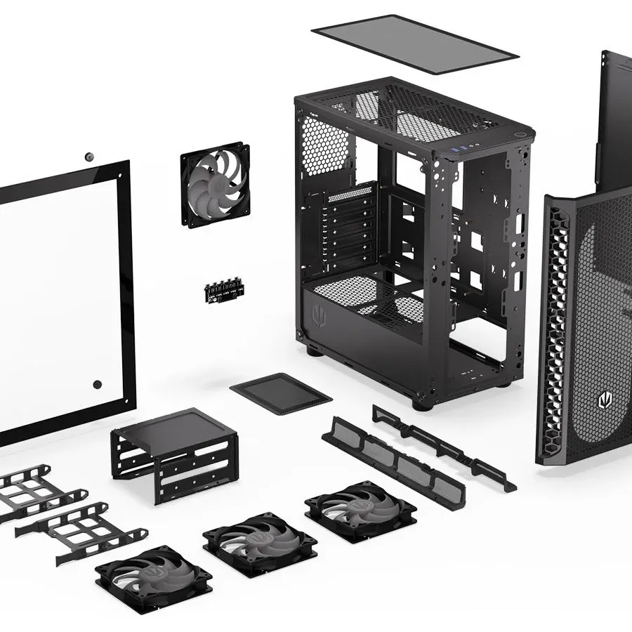 Кутия ENDORFY Signum 300 ARGB - Middle Tower