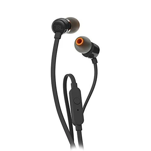 Слушалки JBL T110, In Ear, Черен Слушалки JBL T110, In Ear, Черен