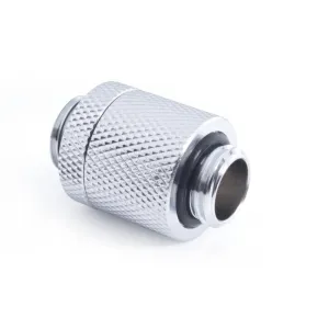 D-Plug Alphacool ES, 20mm, G1/4 AG auf G1/4 AG, Сребрист