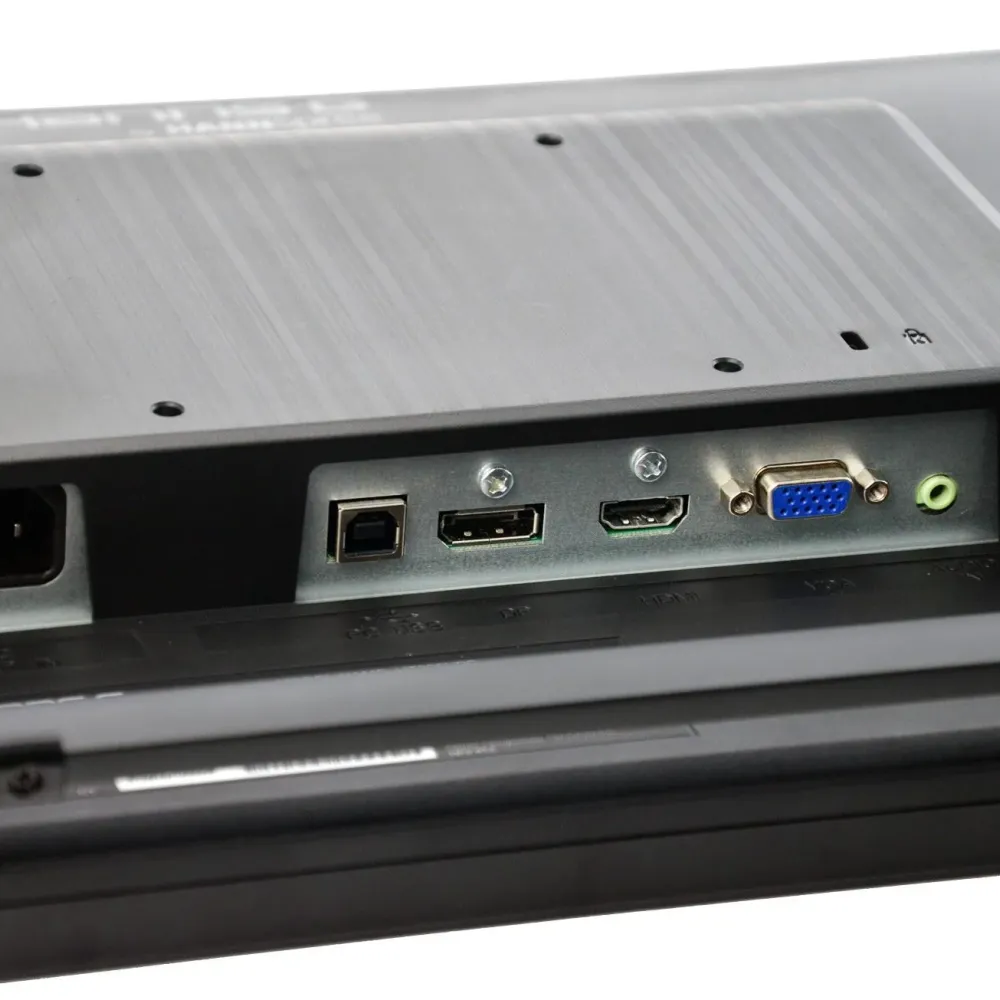 Тъч монитор HANNSPREE HT225HPB, LED, 21.5 inch, Wide, Full HD, Display Port, VGA, HDMI, Черен