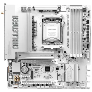 Дънна платка ASRock B850M CHALLENGER WIFI WHITE socket AM5