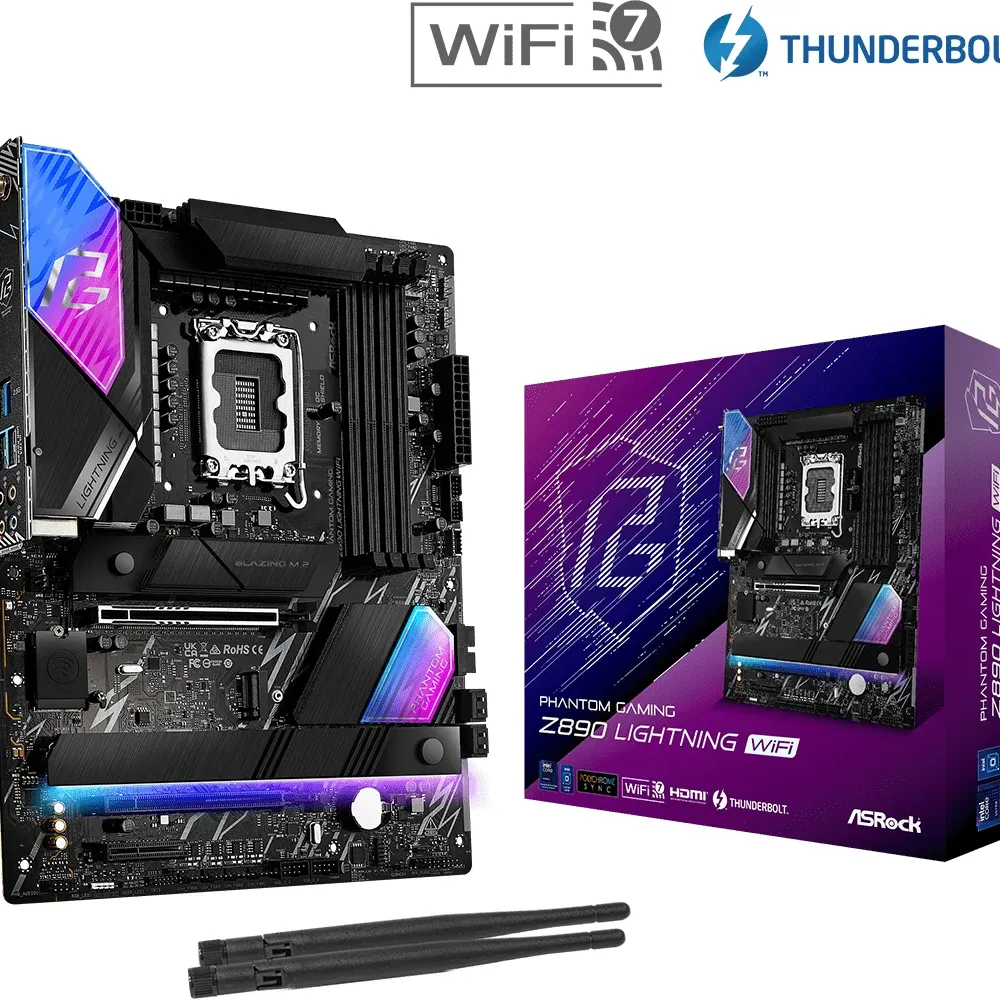 Дънна платка ASRock Z890 LIGHTNING WIFI, LGA 1851